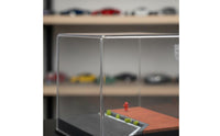 Dustproof 1:64 Scale Car Display Detailed Miniature Accessories Model Car Street Display Scene Stackable Design 1/64 Scale Display Scene Great Gift for Collectors, Hobbyists