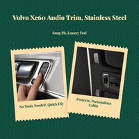 XC60 Silver Door Handle Trim 2018-24