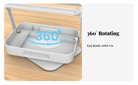 Adjustable Desktop Bookrest 360° Rotating Base Book Holder Multi-Functional