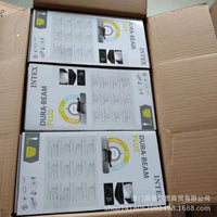 现货 intex 充气床垫双层家用加高自动午休床户外折叠床