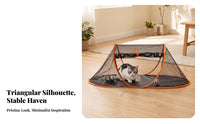 Breathable Foldable Pet Tent with Mat Portable Mesh Pet Tent Lightweight Collapsible Dog Playpen Compact for Dogs, Cats, Young Dogs, Outdoor, Indoor, Travel, Camping