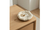 Jewelry Tray Irregular Band Holder Dish Textured Key Bowl for Dresser, Entryway