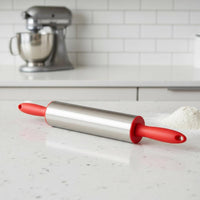 Stainless Steel Rolling Roller Long-Lasting Kitchen Tool Brushed Finish