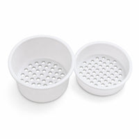 2 Pieces Sprouting Tray with Drainage Hydroponic for Kitchen