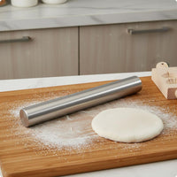 3 Pieces Stainless Steel Rolling Roller Easy to Clean Hollow Rolling Roller