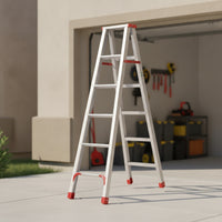 Convertible Ladder Foldable Folding Ladder Versatile for Practical Hobbyists, Homeowners, Home Maintenance, Worksite, Warehouse