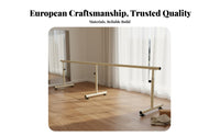 Portable Dance Bar Non-Slip Feet Adjustable Height Dance Bar Easy Storage Home Ballet Practice Bar for Dancers, Beginners, Gym