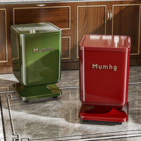 Home Trash Can New Style Living Room Bedroom High-end Light Luxury with Lid Large Capacity Garbage Bin Toilet Bathroom Paper Basket