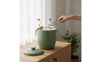 Ice Bucket Sturdy Ice Bucket with Lid Portable for Hosts, Home Bar
