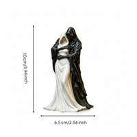 Grim Reaper Figurine Horror Gothic Figurine Mysterious for Desk, Home Office