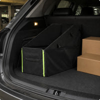 Folding Cycle Storage Box Reinforced Side Panels Oxford Cloth Bike Carrier   Piping Car Cargo Gear