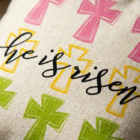Easter Pillow Cover Linen Cushion Covers Throw Pillowcase for Home Sofa Living Room