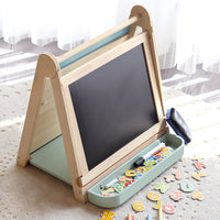 Wooden Multi-functional Folding Blackboard for Kids Learning