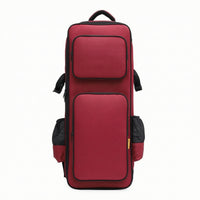 Instrument Backpack Travel-Prepared Gig Bag with Exterior Pockets Lightweight Backpack with Shoulder Straps for Students, Rehearsals