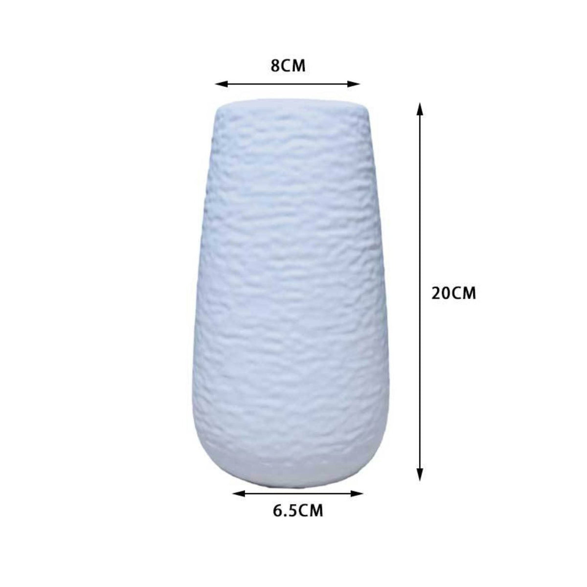 Modern Minimalist Vase Shatterproof Minimalist Decorative Vase Shatter-Proof