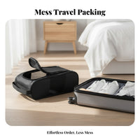 Mesh Ventilated Travel Shoe Bag Breathable Shoe Storage Bag Lightweight Sturdy for Carrying Shoes
