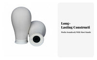 Hairpiece Styling Head Easy to Pin Hairpiece Making Head Suitable for Pinning for Hairstylists, Salon