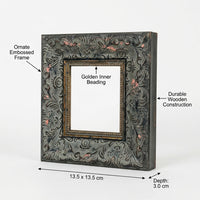 Ornate Wood Picture Frame Study Room, Embossed Relief Carved Photo Frame, Baroque Photo Frame for Ar - Image 7