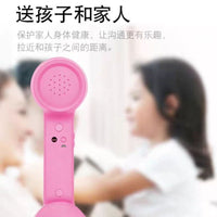 Type-c直插手机听筒话筒耳机复古电话式座机手柄听筒 C口外接话筒