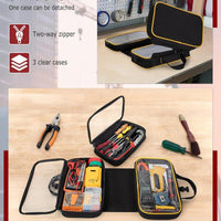 Three-Fold Multi-Function Tool Storage Bag Waterproof Easy to Clean Work Handbag