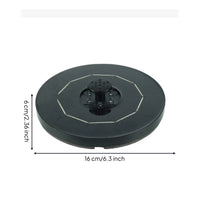 Solar Fountain with LED Lights Upgraded Floating Solar Fountain Adjustable
