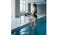 Swimming Pool Ladder Stainless Steel Pool Ladder with Handrails No-Embed