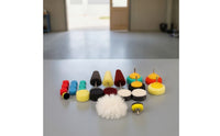 24 Pieces Mini Polishing Pad Kit Detail Rotary Tool Accessories Practical