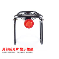 山地车货架自行车铝合金快拆架后货架单车后座架衣架可载人行李架