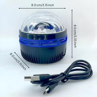 RGB sea wave projector lamp