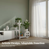 Multi-Level Planter Rack Space-Saving Plant Stand sturdy Duty for Balcony, Corner
