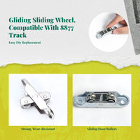 Synthetic alloy opening wheel, Sliding Door Pulley, Replacement, High load capacity, effortless sliding, noise reduction