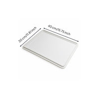 Washable Pizza Tray Lid Food-Grade Pizza Pizza Base Tray Cover Low-Profile Plastic Container Reusable for Commercial Kitchens