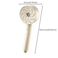 High-pressure handheld shower head