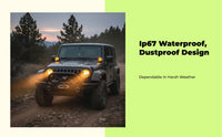 60W waterproof LED fog lights