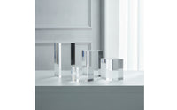 Display Block Clear Acrylic Block Transparent Display Cube for Jewelers, Photographers, Product Photography, Countertop