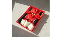 Rotating Handle Paint Roller Easy Cleanup Foam Paint Roller Kit Reusable Tray Painting Tool