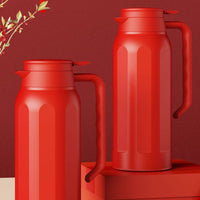 1.5 L Large Capacity Vacuum Vacuum Insulated Container Jug Double Wall Insulation Stainless Steel Vacuum Insulated Container Handle Insulated Water Bottle Leakproof for Dorm Students, Home