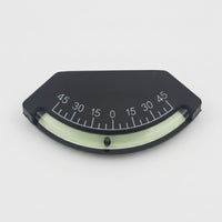 Slimline Inclinometer with Bubble Vial Liquid-Filled Manual Angle Gauge Compact Slope Indicator Accurate for Drivers, off-Roaders