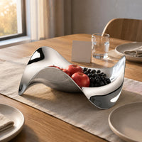 Fruit Tray Wave-Shaped Home Decor Uncovered Design