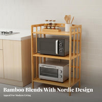 Floor-Standing Multi-Tier baker's Rack Multifunctional Kitchen Organizer Sturdy framework Storage Unit Large Capacity for Home Cooks, Apartment Dwellers, Homeowners, Living Room, Pantry, Dining Area