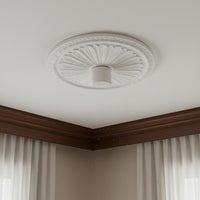 European Design Ceiling Decor Plate Easy to Install Light Fixture Trim