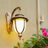 European Retro Outdoor Wall Light Waterproof for Balcony, Corridor, Gate, Garden