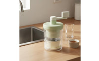 Manual Ice Crusher Stainless Steel Blade Household Snow Cone Appliance