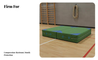 High Jump Landing Pad Versatile Thick Landing Pad Multifunctional Thick Tumbling Mat for Students, Gymnasts, Gym, Gymnasium, Cheerleading Practice
