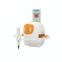 Educational Drawing Robot with Cards Rechargeable Drawing Machine with Cards Interactive Learning Robot Compact for Classroom