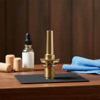 Embouchure Piece Pressure Reducer Wear-Resistant Trumpet Pressure Reducing Control Mechanism Tone Improvement Trumpet Embouchure Piece for Beginners