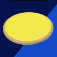 Beige Rim Quiet Drum Practice Pad 29 Cm Drum Practice Pad Basic Hand Technique Music Training Equipment