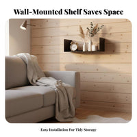 Hexagonal Floating Shelf Nordic Germansign Display Rack long-lasting and Sturdy for Office