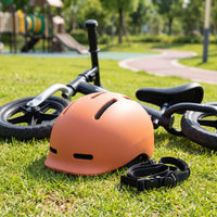 Children's Riding Helmet Ventilated Helmet with Adjustable Chin Strap Vented Guarding Headgear for Kids, Young Children, Balance Bikes, Scooters