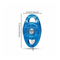 Double Rope Pulley Fluid Rotation Side Plate Pulley Quiet Operation